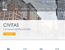 Tablet Screenshot of civitasre.com